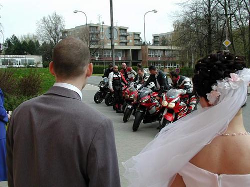 Motorky a P�rek a Jitka a my.